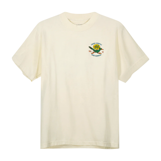 SHORT SLEEVE CREAM TEE
