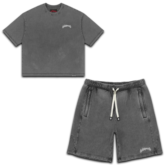 GODSPEED Vital Shorts Sets (Grey Wash)