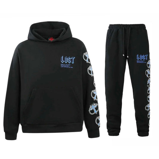 Lost Intricacy Mitt Sweatsuit (Blue)