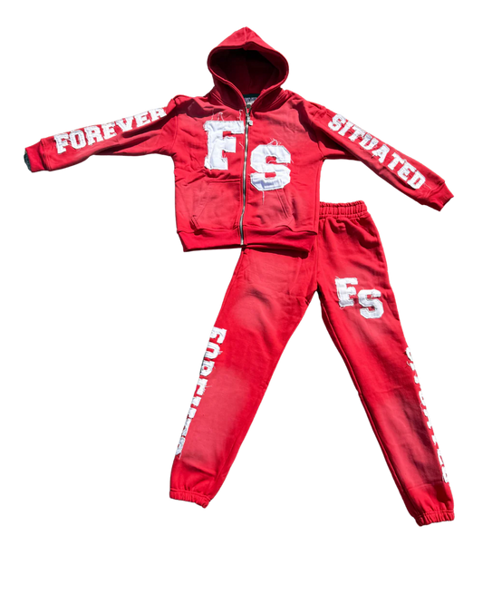 Forever Situated Red Set