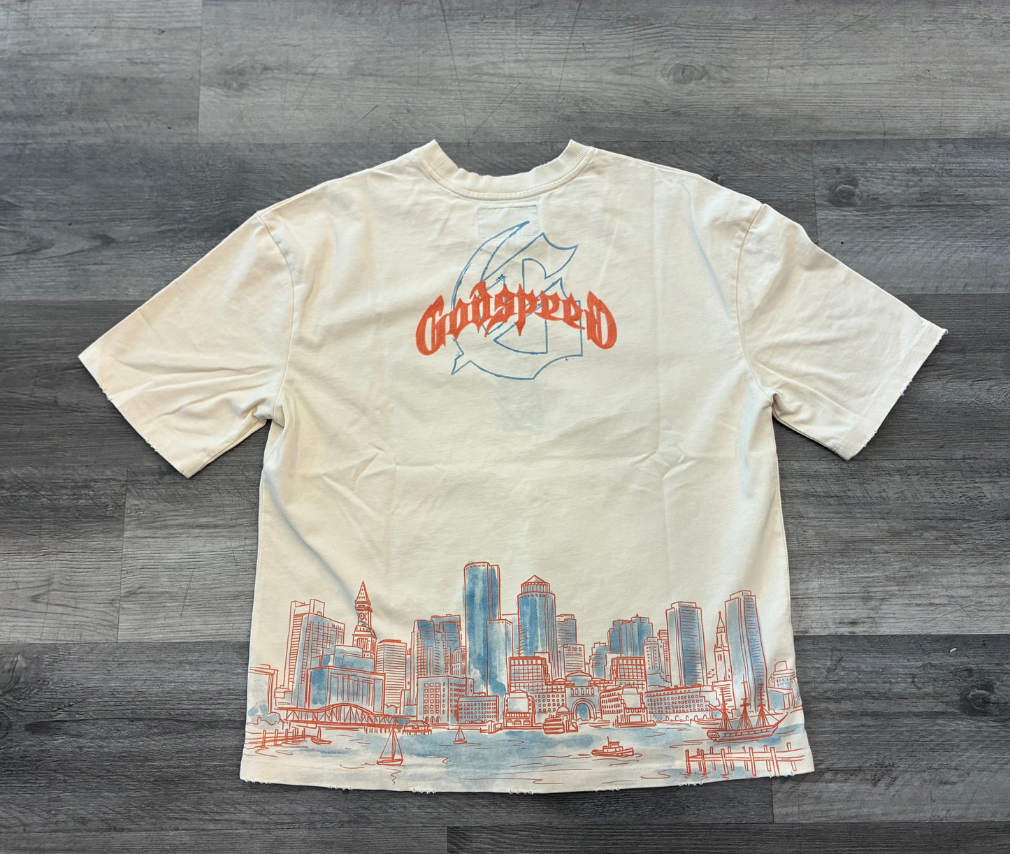 Godspeed-Boston Skyline T-Shirt