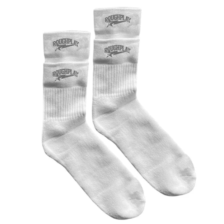 Roughplay socks white/grey
