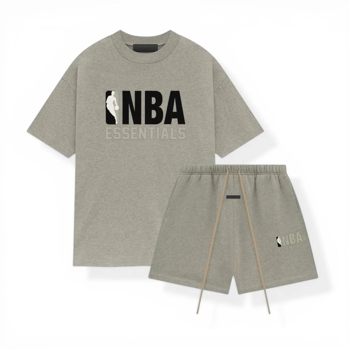 Essential set- NBA- warm heather grey