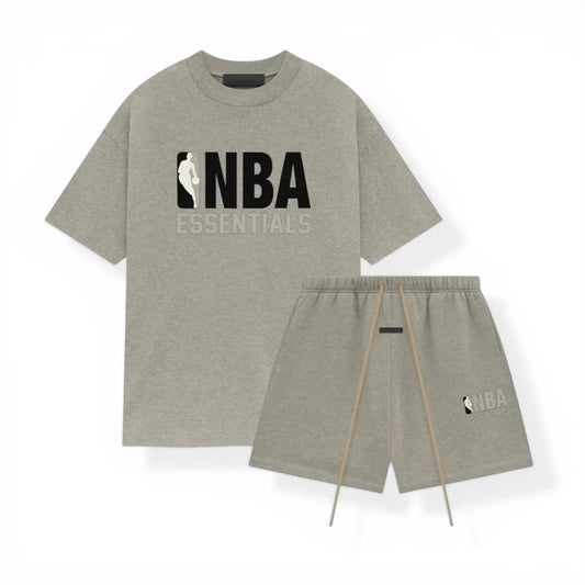 Essential set- NBA- warm heather grey