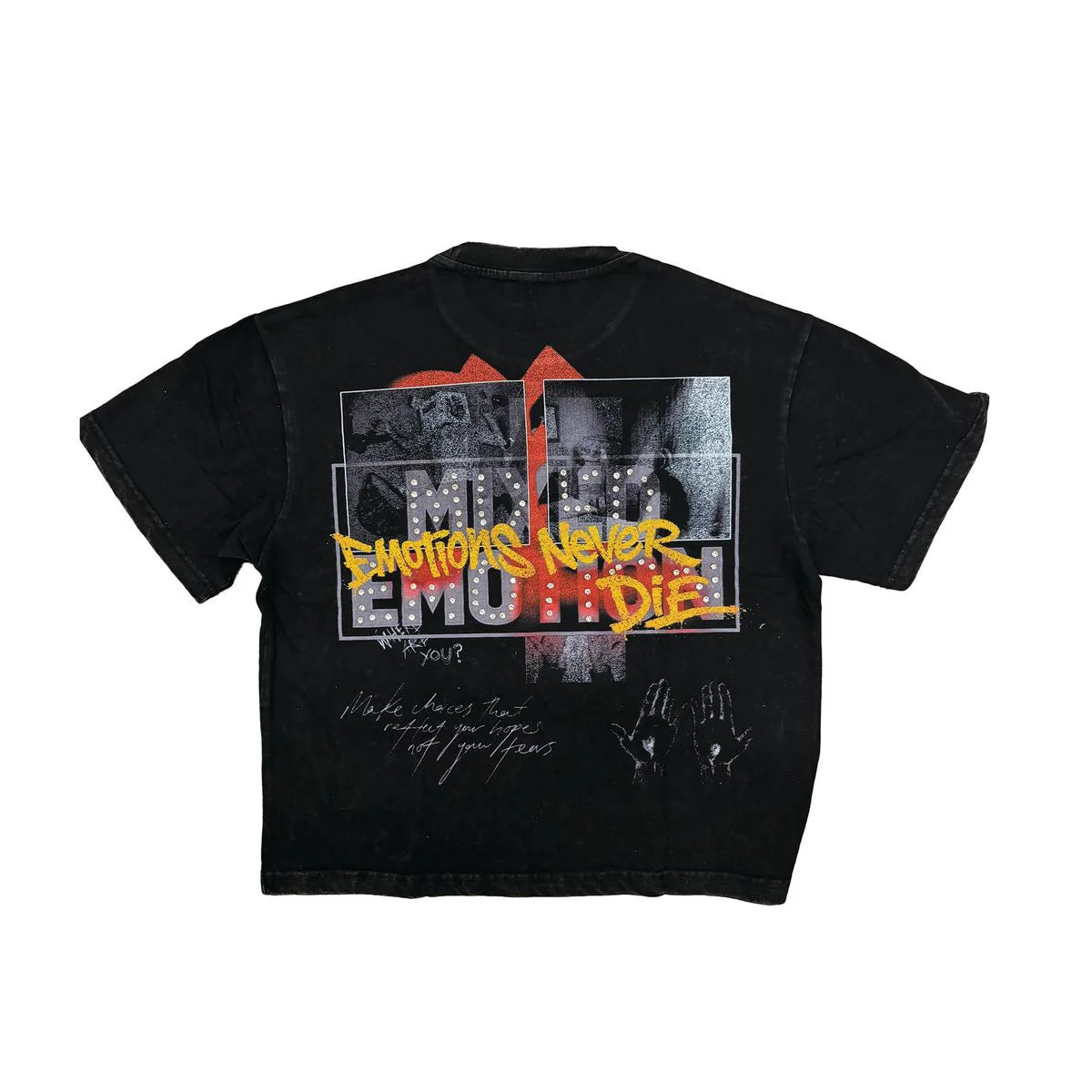 Mixed Emotions - Tunes Black Tee