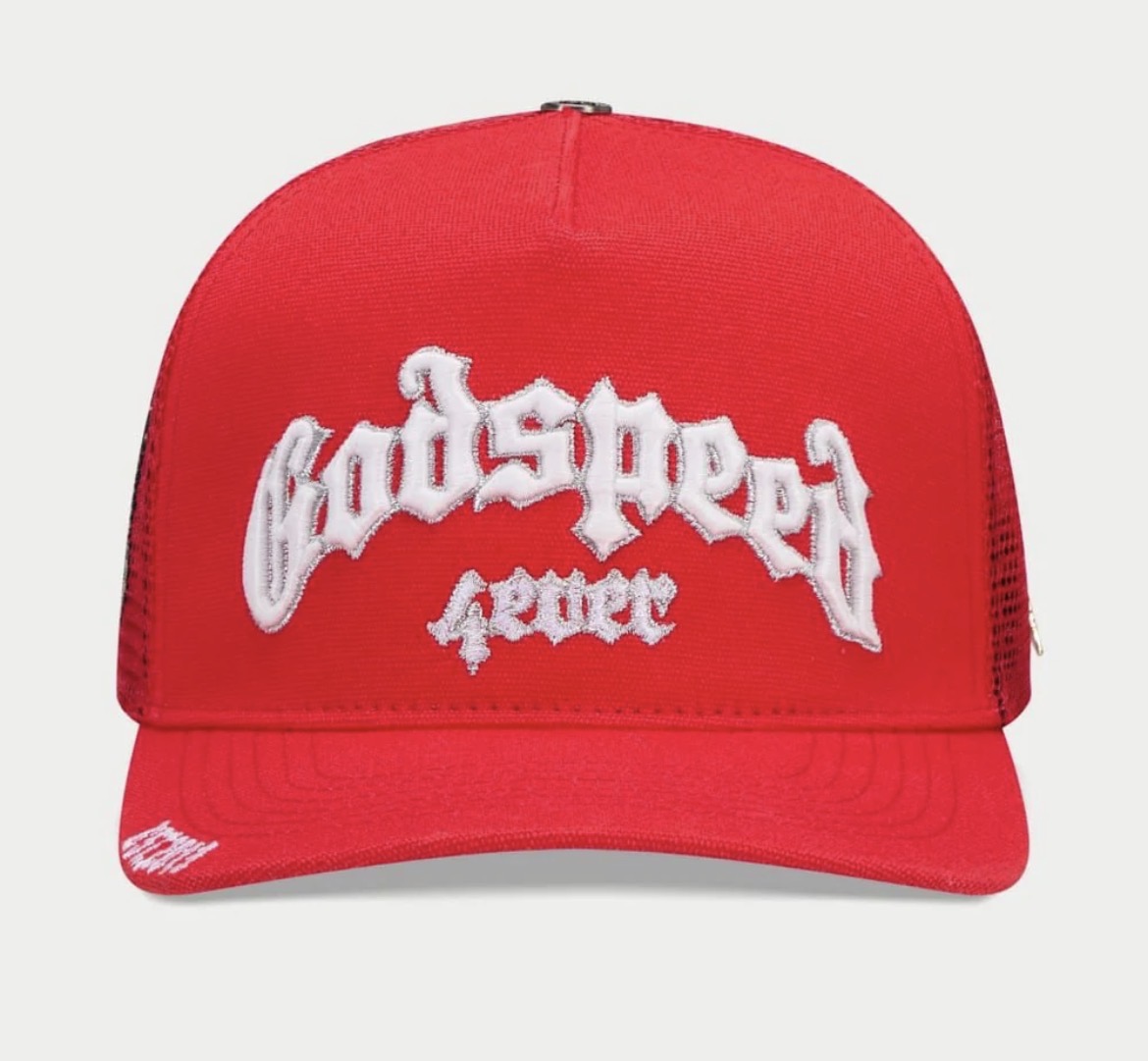 GS FOREVER TRUCKER HAT (RED/WHITE)