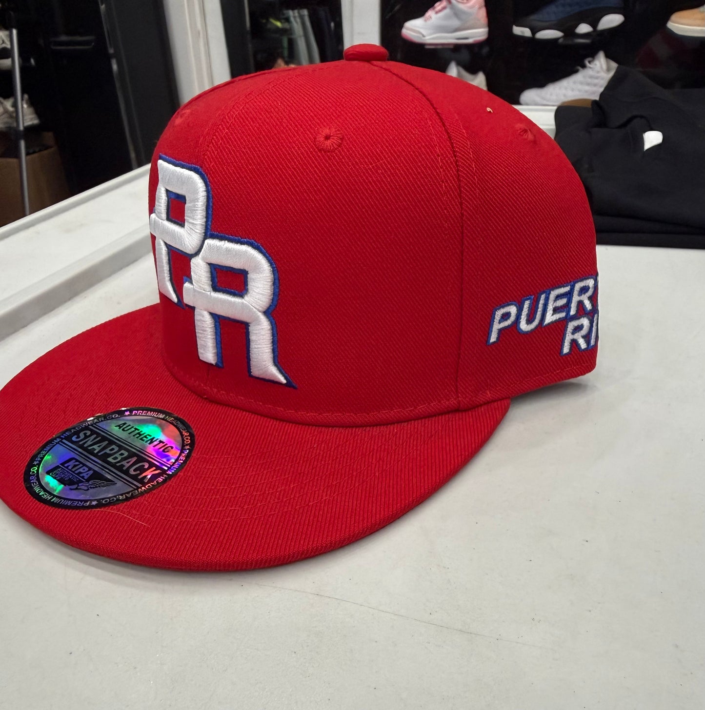 PR RED SNAPBACK