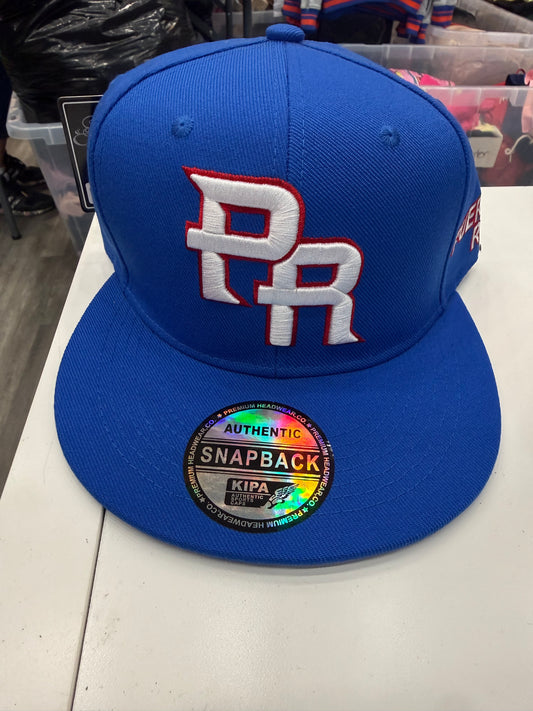 PR ALL BLUE SNAPBACK
