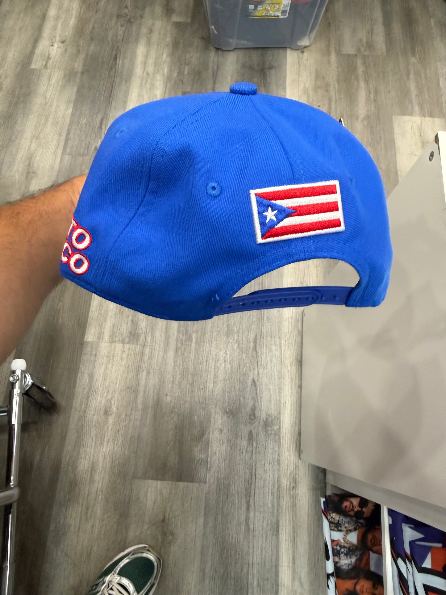 PR ALL BLUE SNAPBACK