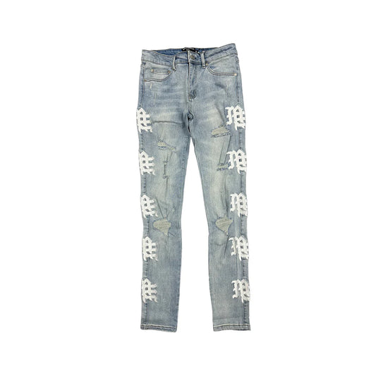 Mixed Emotion "Sea" Monogram Denim