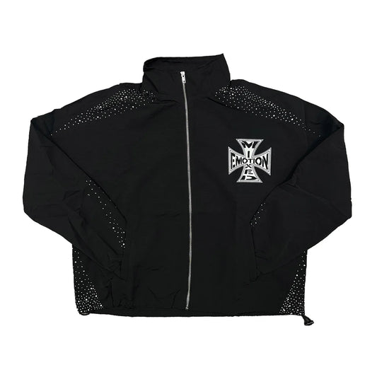 Mixed Emotions Black 'Classic' Nylon Jacket