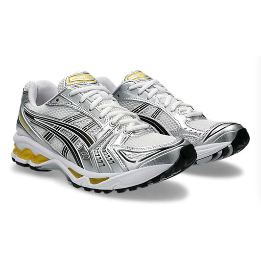 Asics White Tai Chi Yellow GEL-Kayano 14