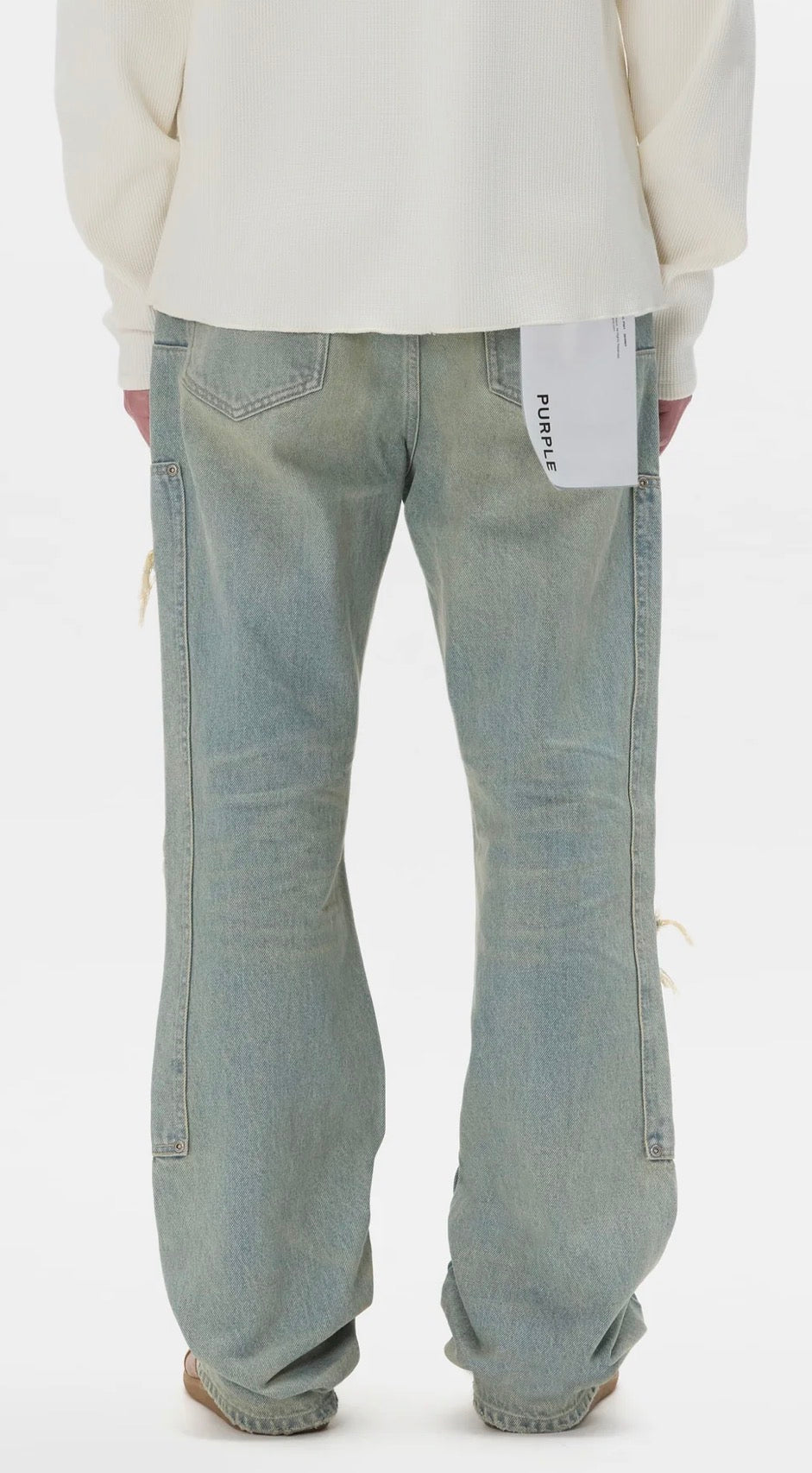 Purple Denim P026 Double Carpenter