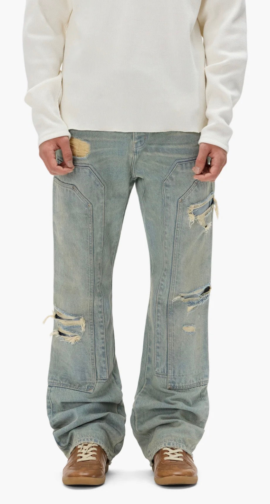 Purple Denim P026 Double Carpenter