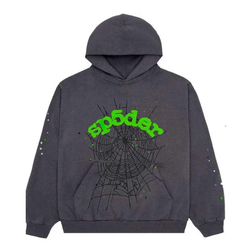 SP5DER WAIT WEB HOODIE SLATE