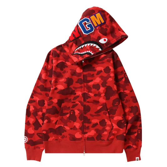 Bape Red Camo Hoodie