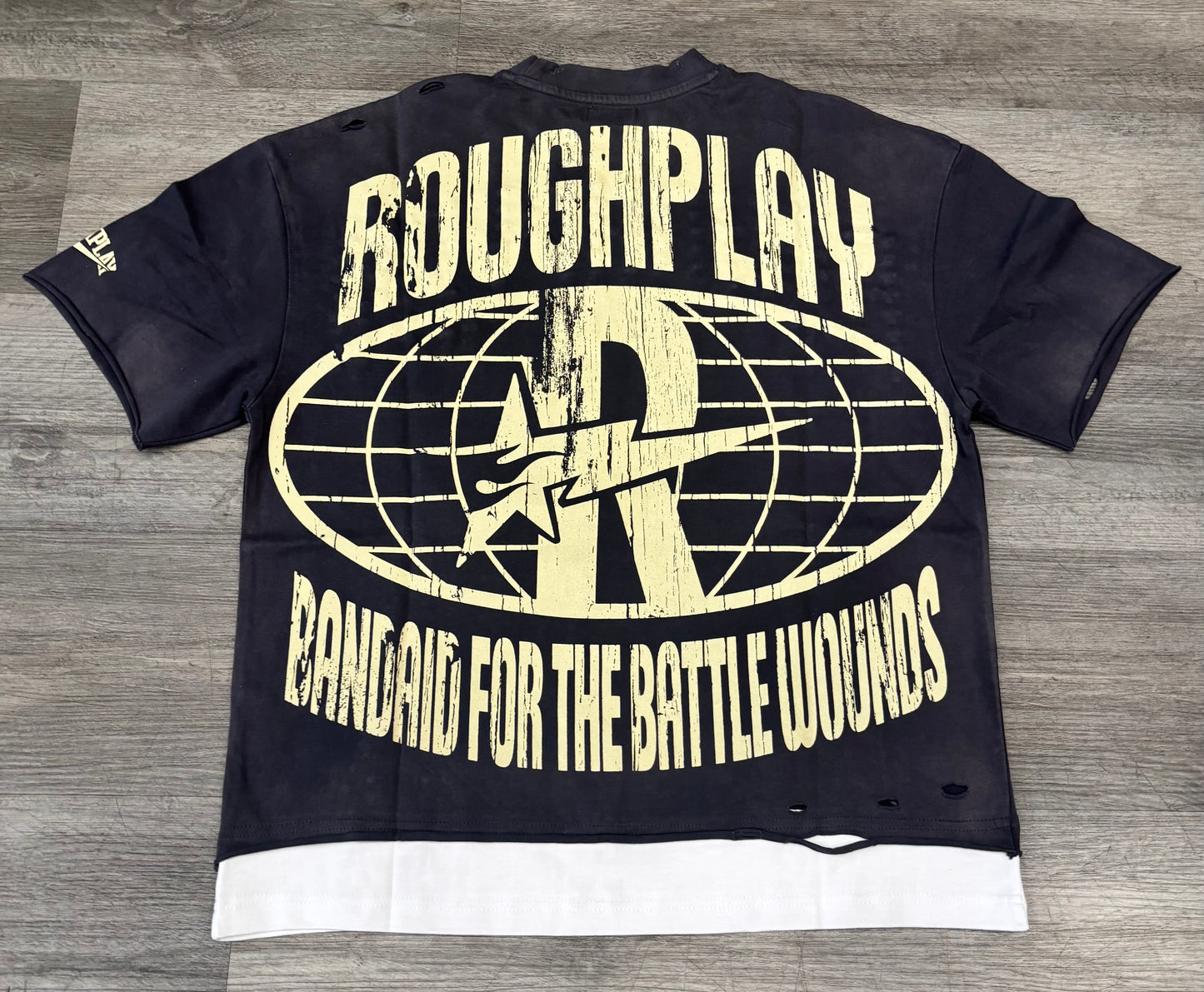 Roughplay Grey wash skeleton