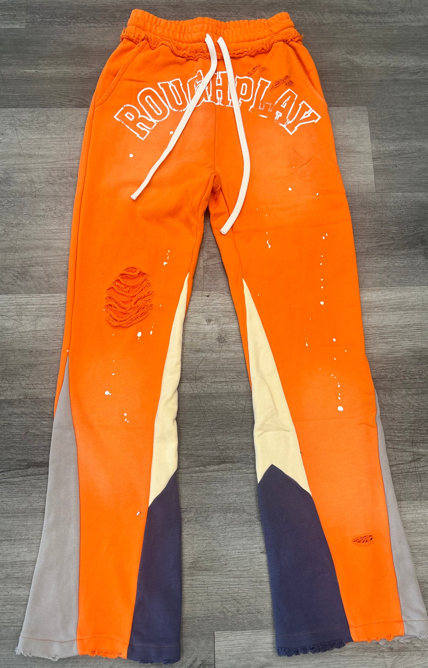 Roughplay orange sweatpants