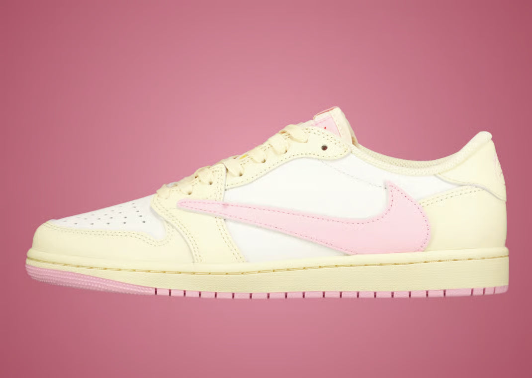 Travis Scott x Air Jordan Air 1 Retro Low OG 'Muslin Pink'
