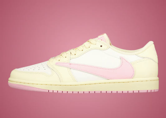 Travis Scott x Air Jordan Air 1 Retro Low OG 'Muslin Pink'