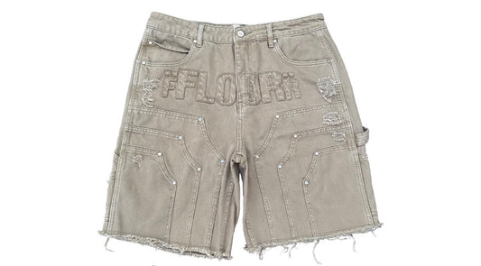 FLOOR941 Beige Jorts