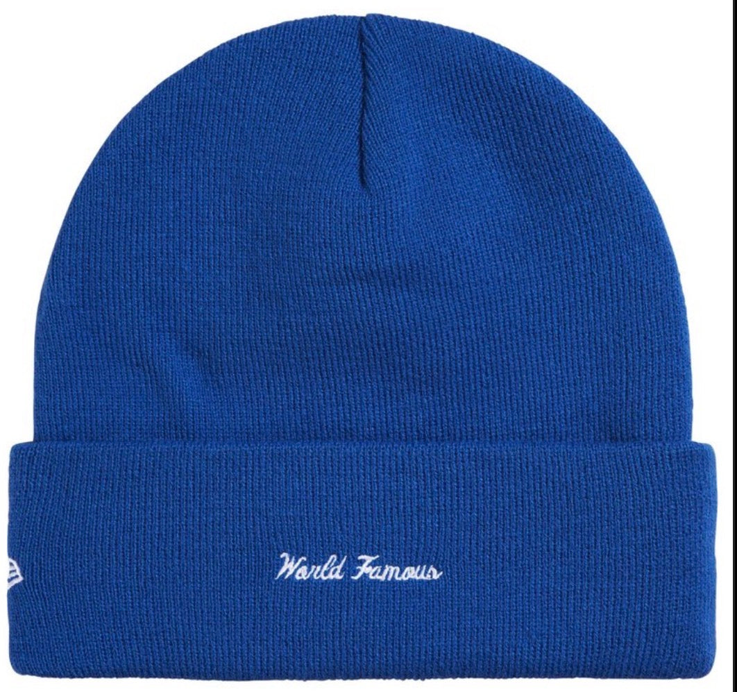 Supreme New Era Action Beanie (BLUE/RED)