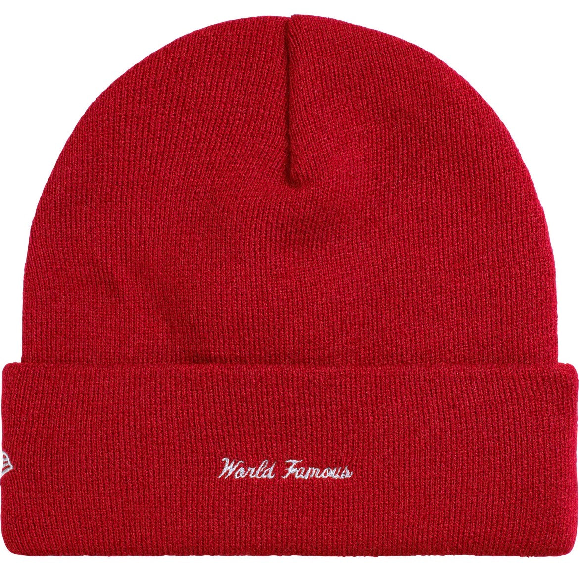 Supreme New Era Action Beanie (Red/Blue/White)