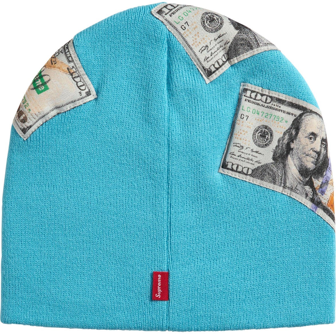Supreme Money Beanie (Blue)
