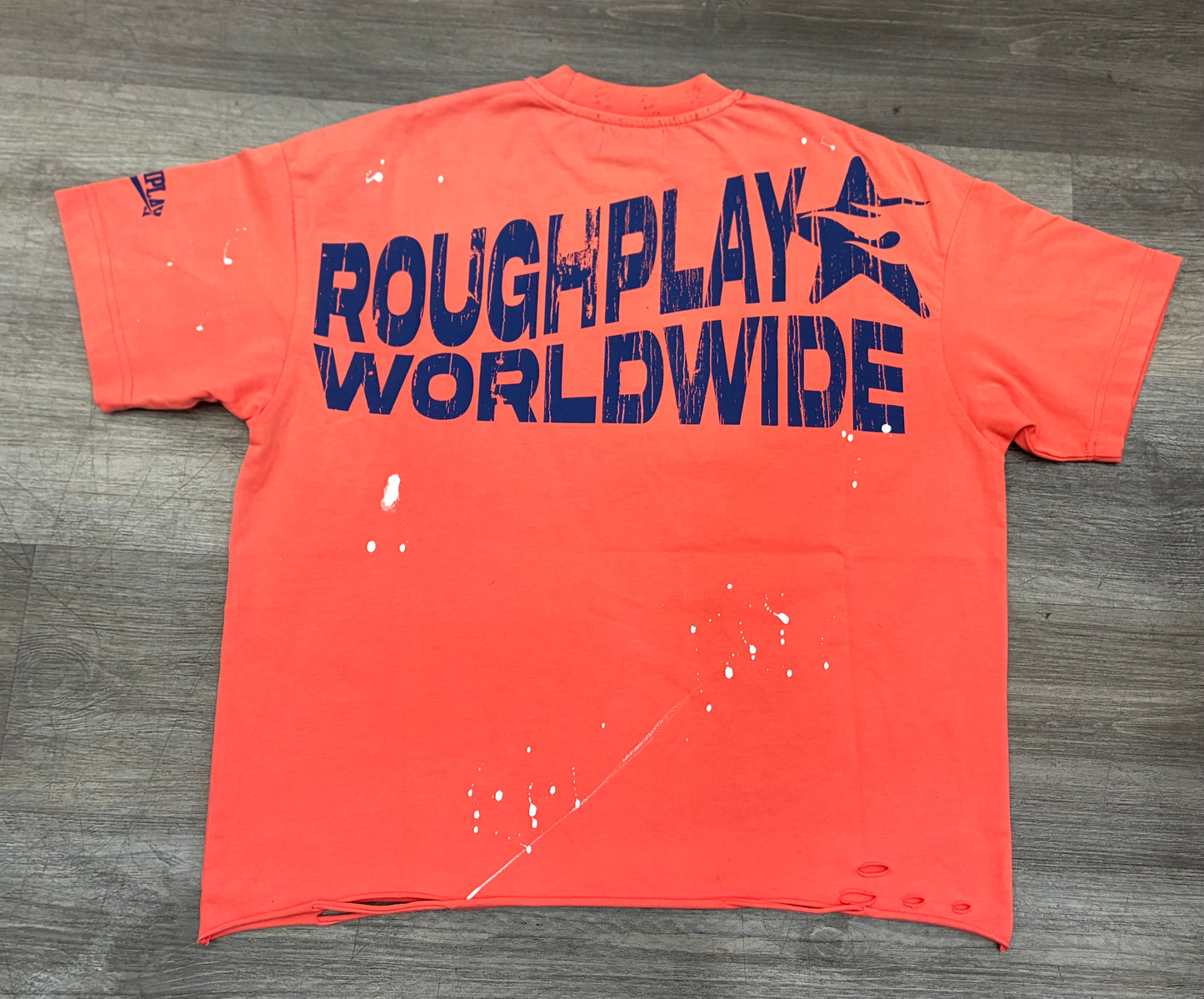 Rough Play Small Logo Vintage Orange/Navy