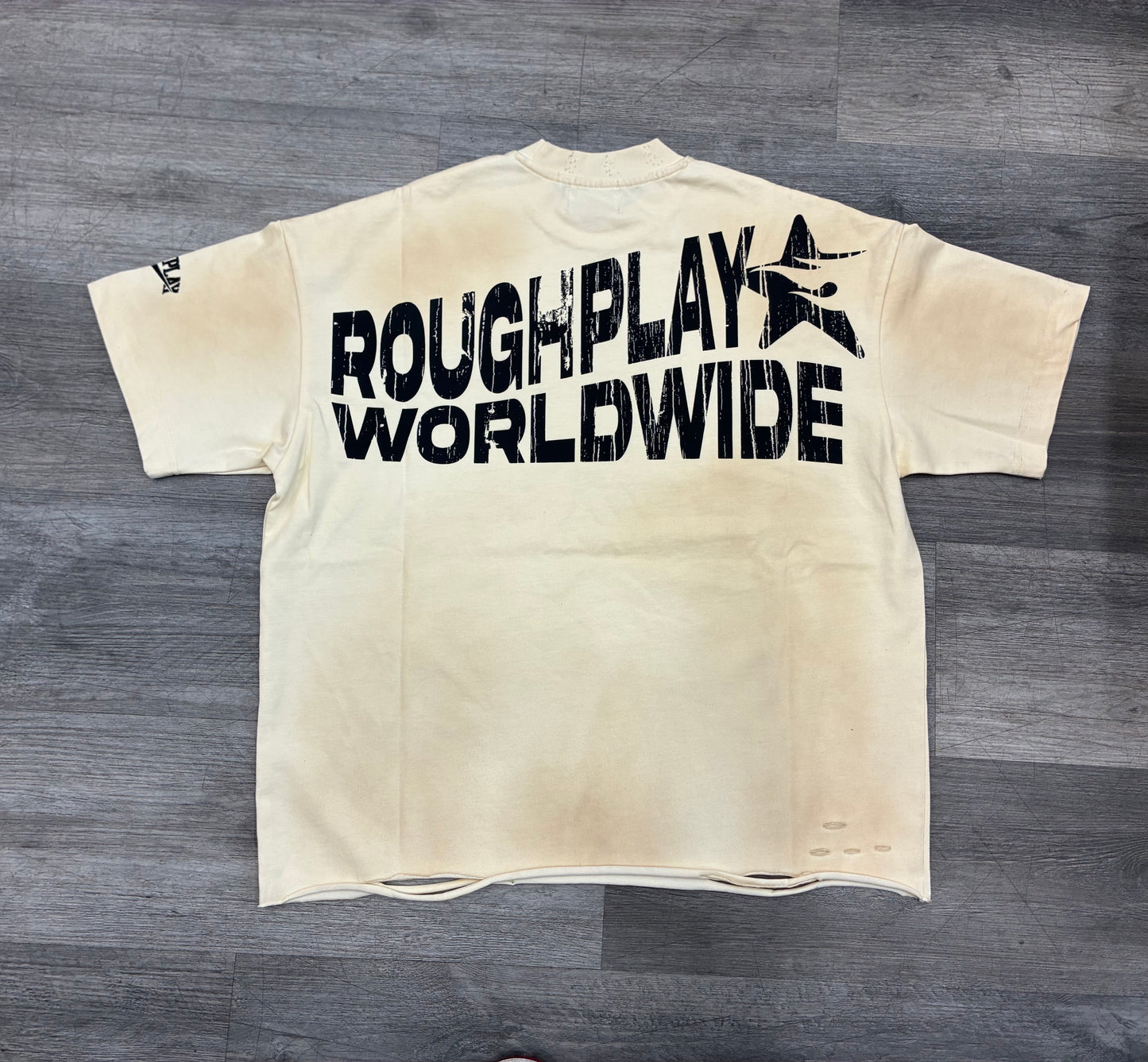Rough Play Small Logo Vintage Tan/Black