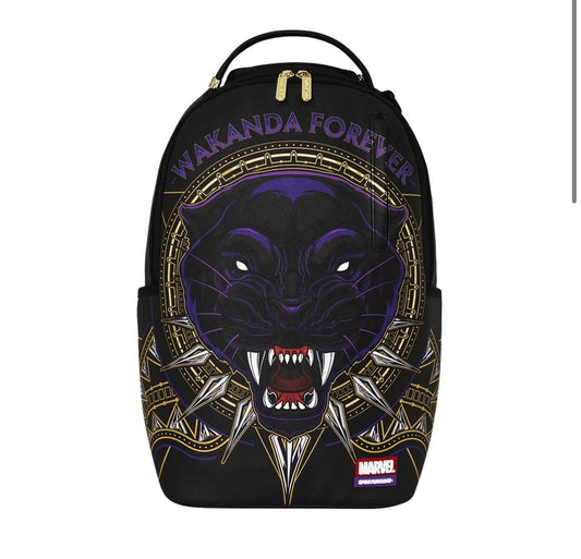 Sprayground Wakanda Black Panther Shark Backpack