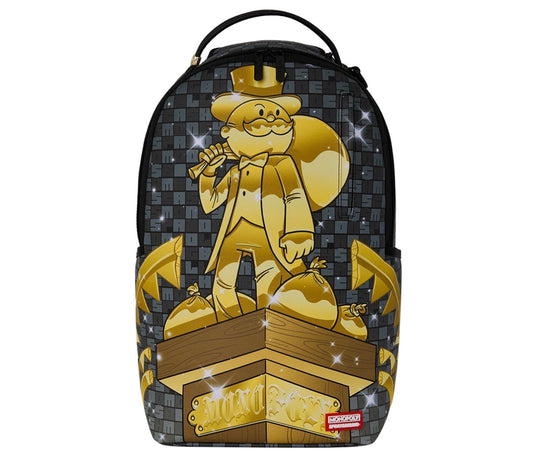Sprayground Monopoly Collab - Get The Gold Backpack