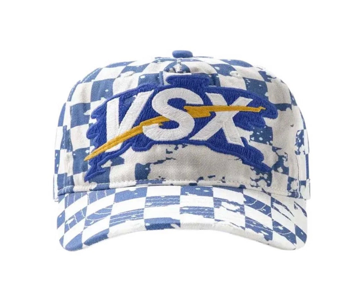 Vale Forever Checkers VSX Blue White Hat