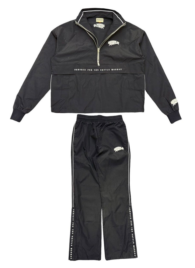Rough Play Tracksuit (Black & White)