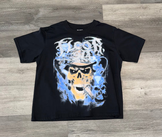 Floor914 black/blue with skeleton