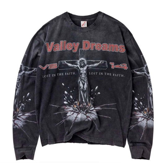 Vale Concrete cross LS (Black)