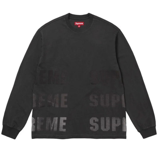 Supreme Reflective L/S (Black)