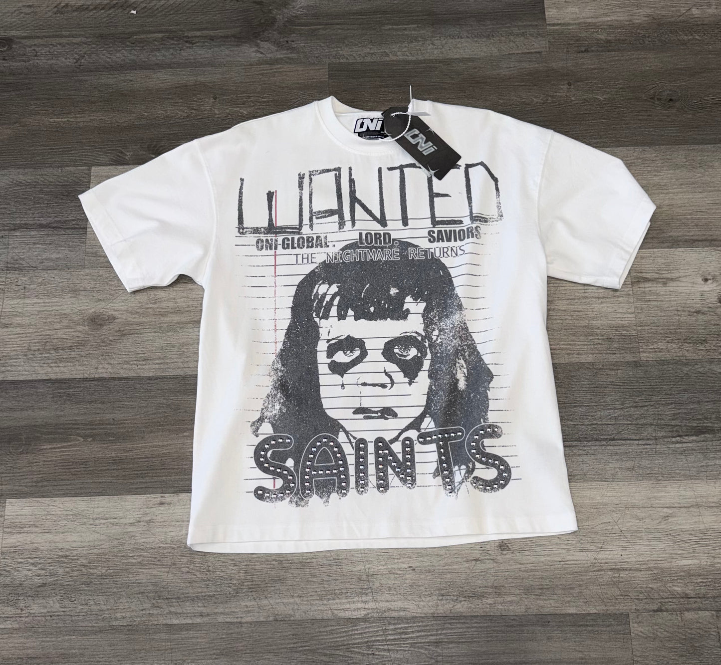 RichOni wanted saints t-shirt