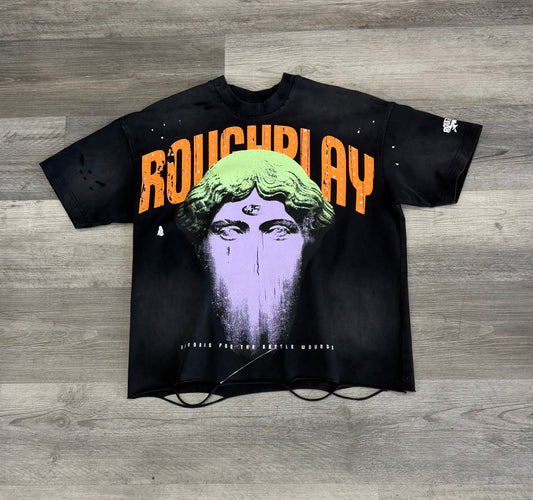 Roughplay green hair