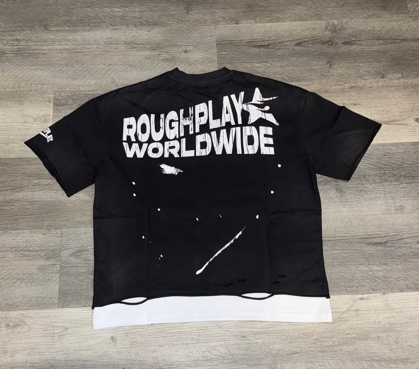 Roughplay black basic logo