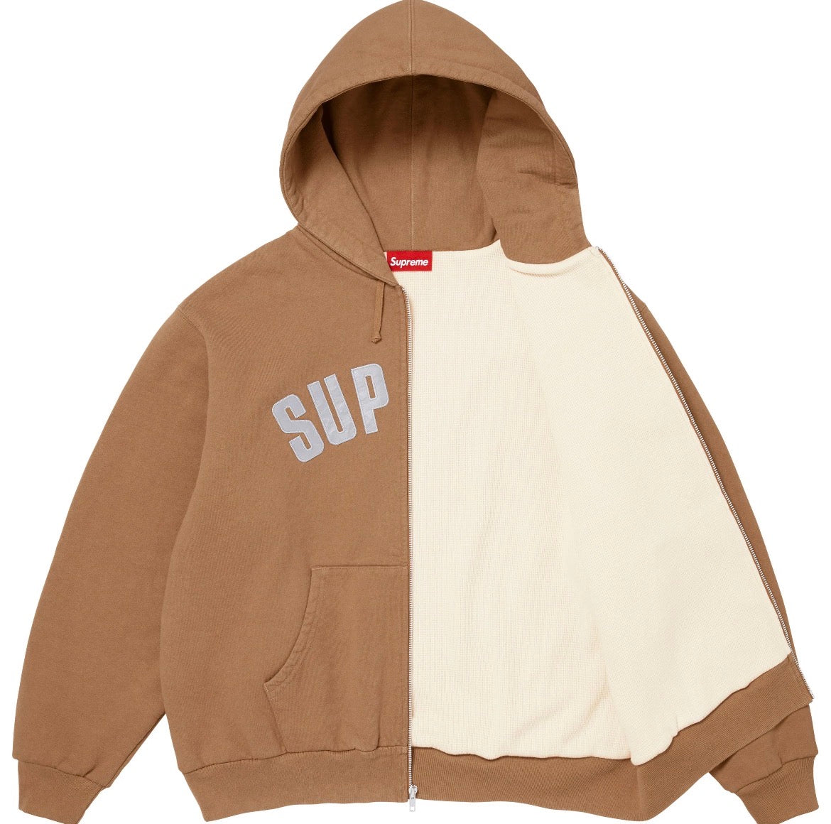 Arc Thermal Lined Zip Up Hooded Sweatshirt