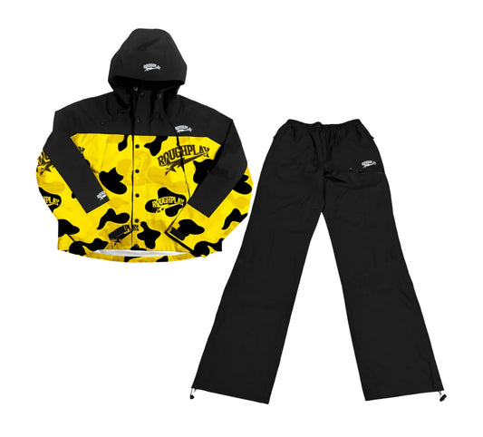 RoughPlay Water Resistance Tracksuit (Yellow Camo)