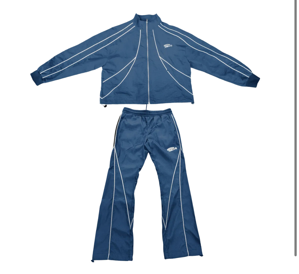 RoughPlay🩹Reflective TrackSuit (Blue)