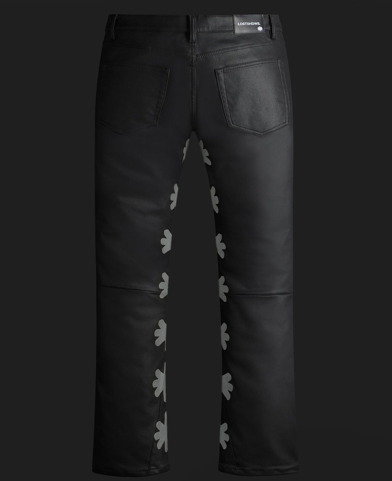 Lost Shadows Jeans Waxed Grey/Black