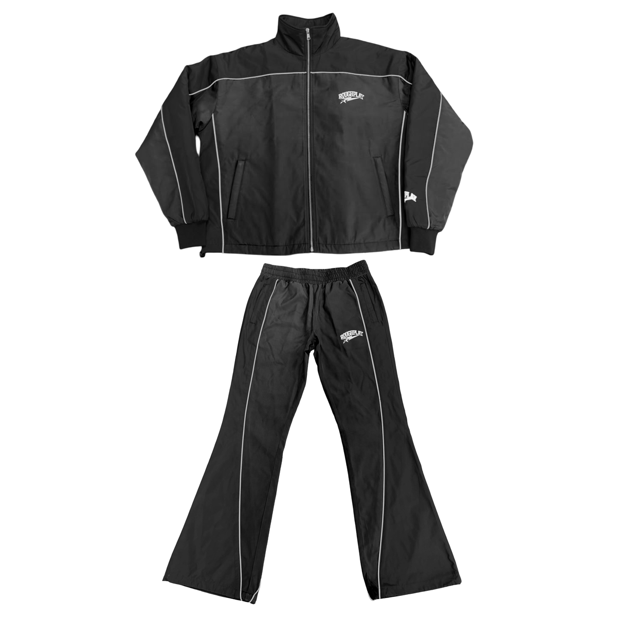 ROUGH PLAY  BLACK/BLACK TRACKSUIT