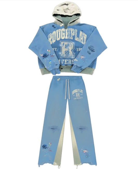 ROUGH PLAY BLUE TWO TONE SET