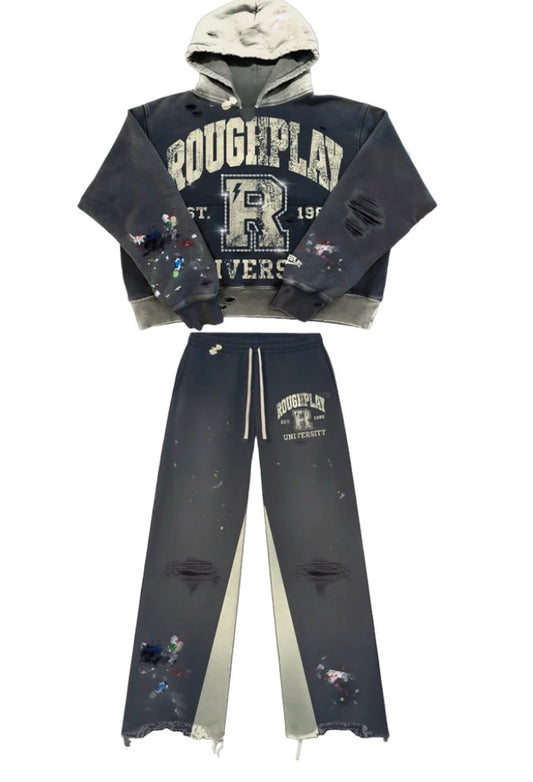 ROUGH PLAY NAVY TWO TONE SET