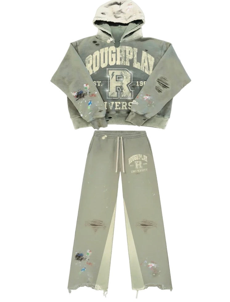 ROUGH PLAY OLIVE TWO TONE SET