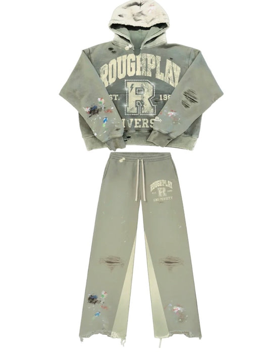ROUGH PLAY OLIVE TWO TONE SET