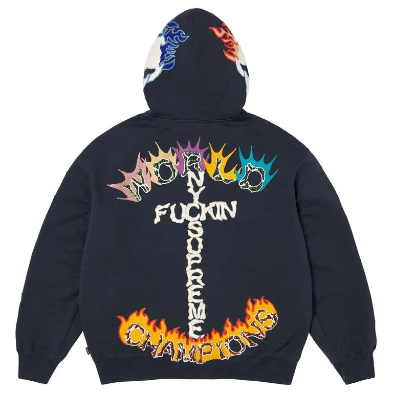 Supreme F*ck You Zip Up Hoodie